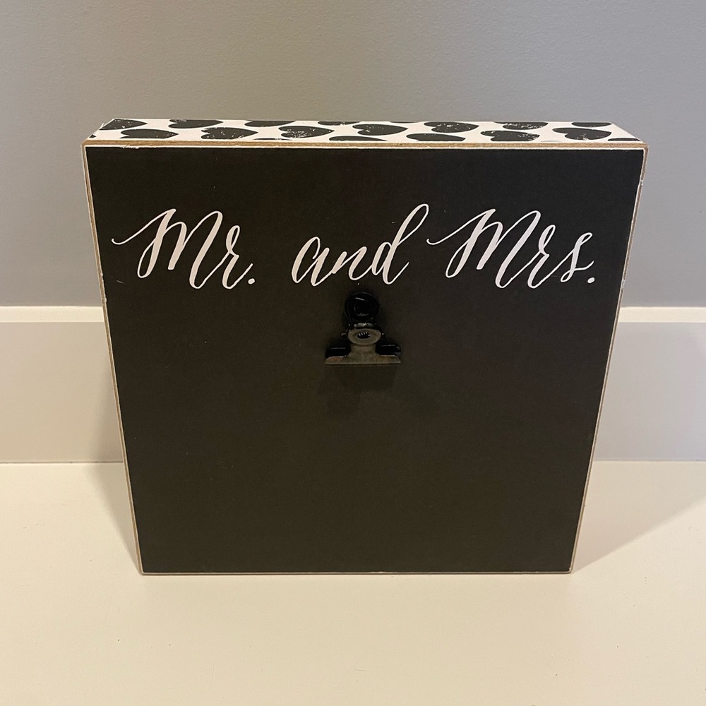 Mr. & Mrs. Clipboard NEW